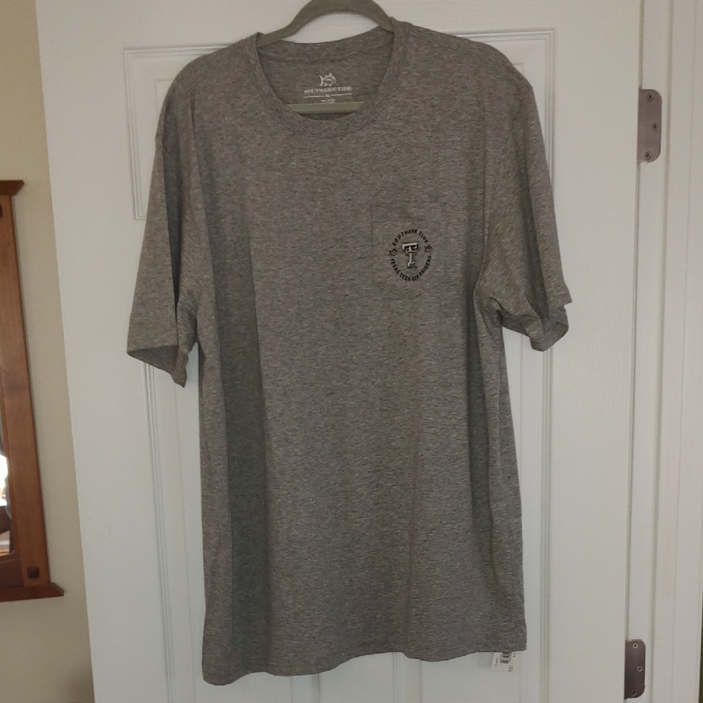 Southern Tide Texas Tech Pocket Tee